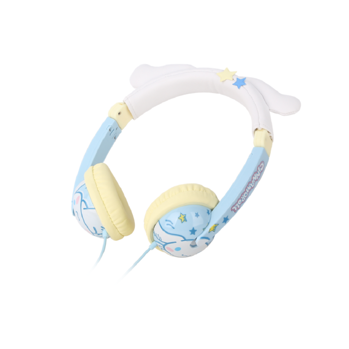 Kids Safe Headphone with Volume Limiter and Microphone - Cinnamoroll |  Sparrow Kids